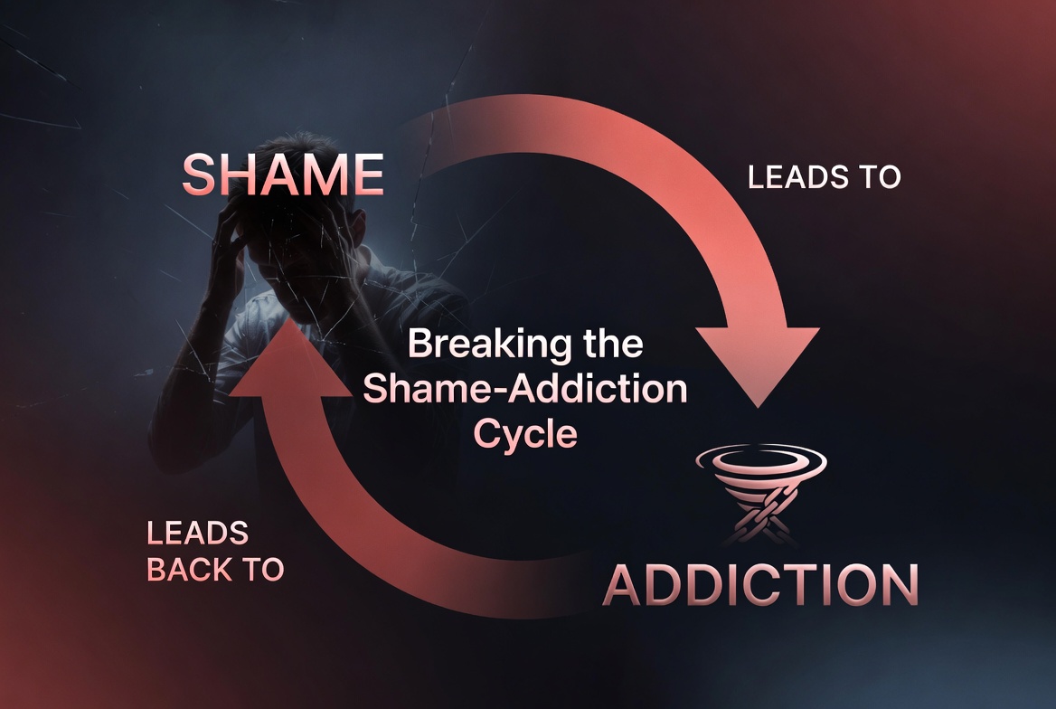 image from Addiction Shame Cycle